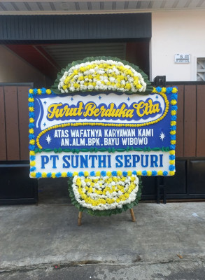 Papan Bunga Duka di Cijambu