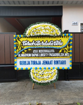 Papan Bunga Duka di Cijambu