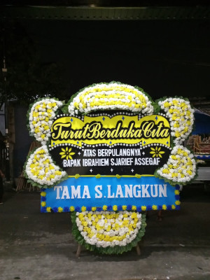 Papan Bunga Duka di Cijambu
